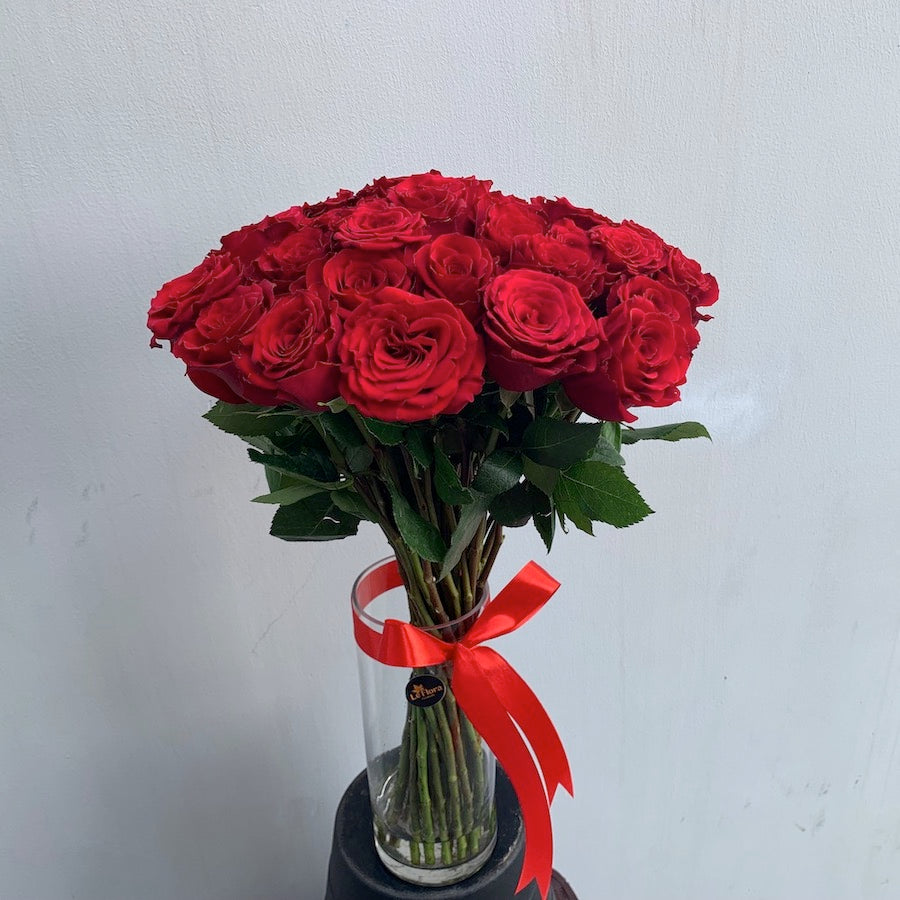 21 Red Roses Arrangement