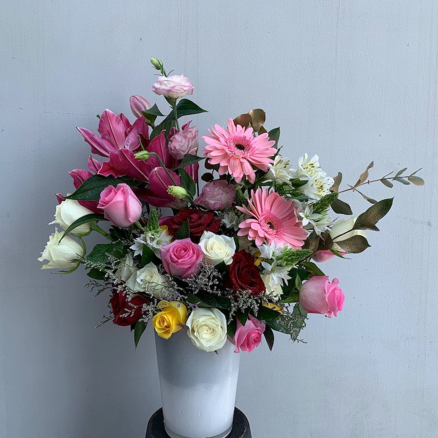 Pink Blush Flower Arrangement