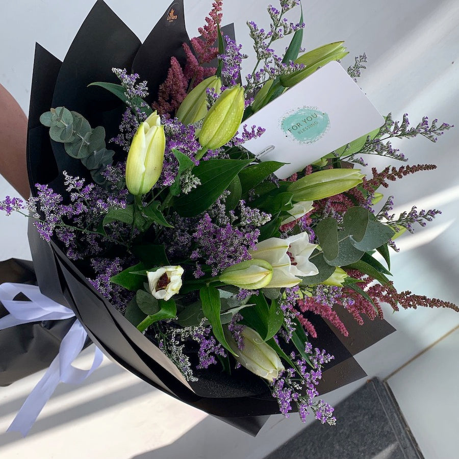 Secret Admirer Lilies Bouquet