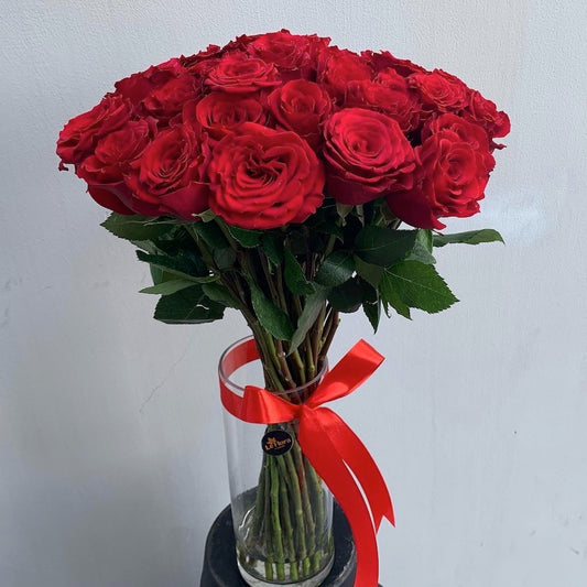 21 Red Roses Arrangement