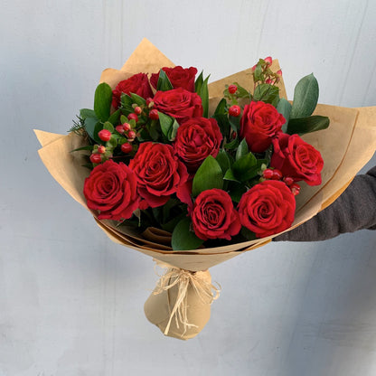 Classic Love Red Roses Bouquet