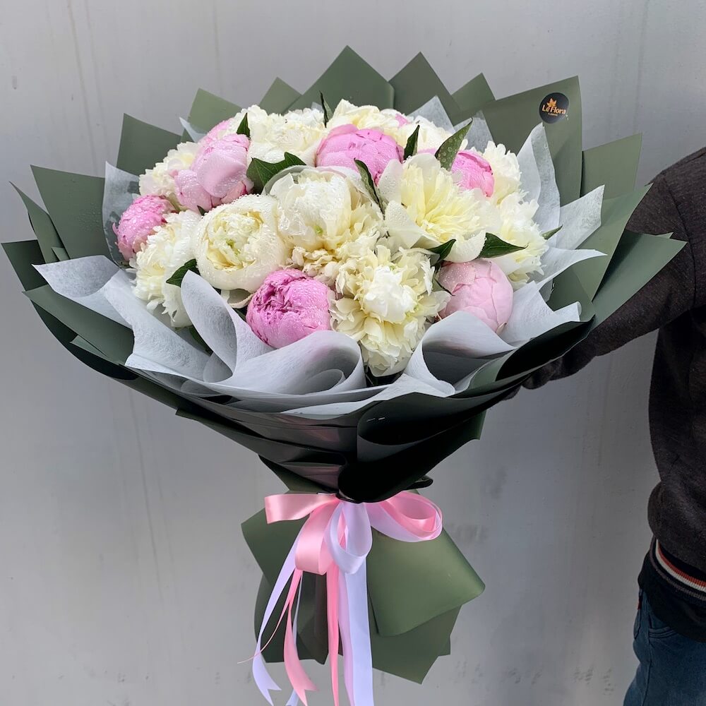 Oriental Love Peony Bouquet