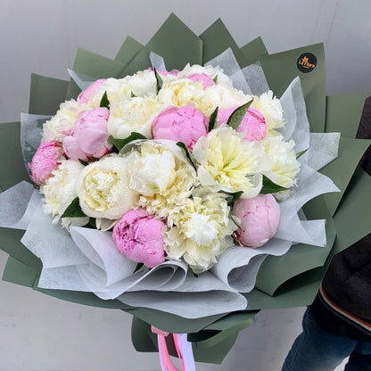 Oriental Love Peony Bouquet