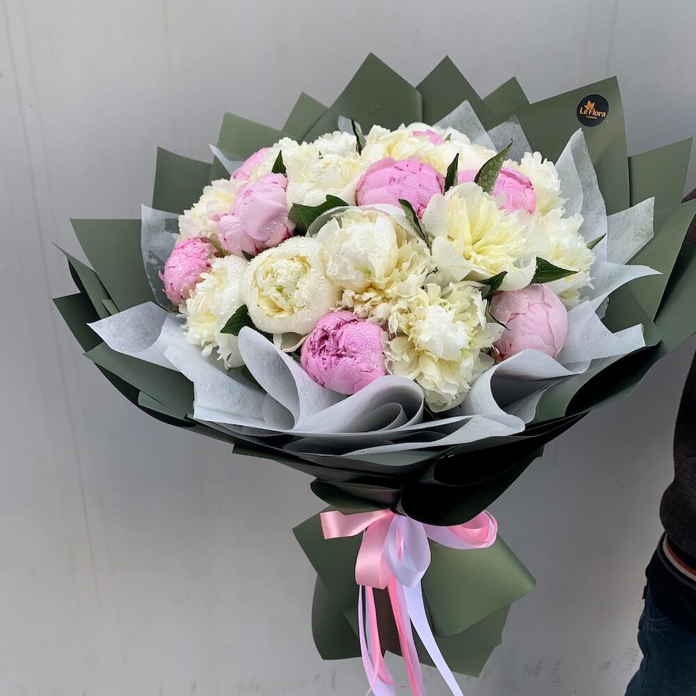 Oriental Love Peony Bouquet