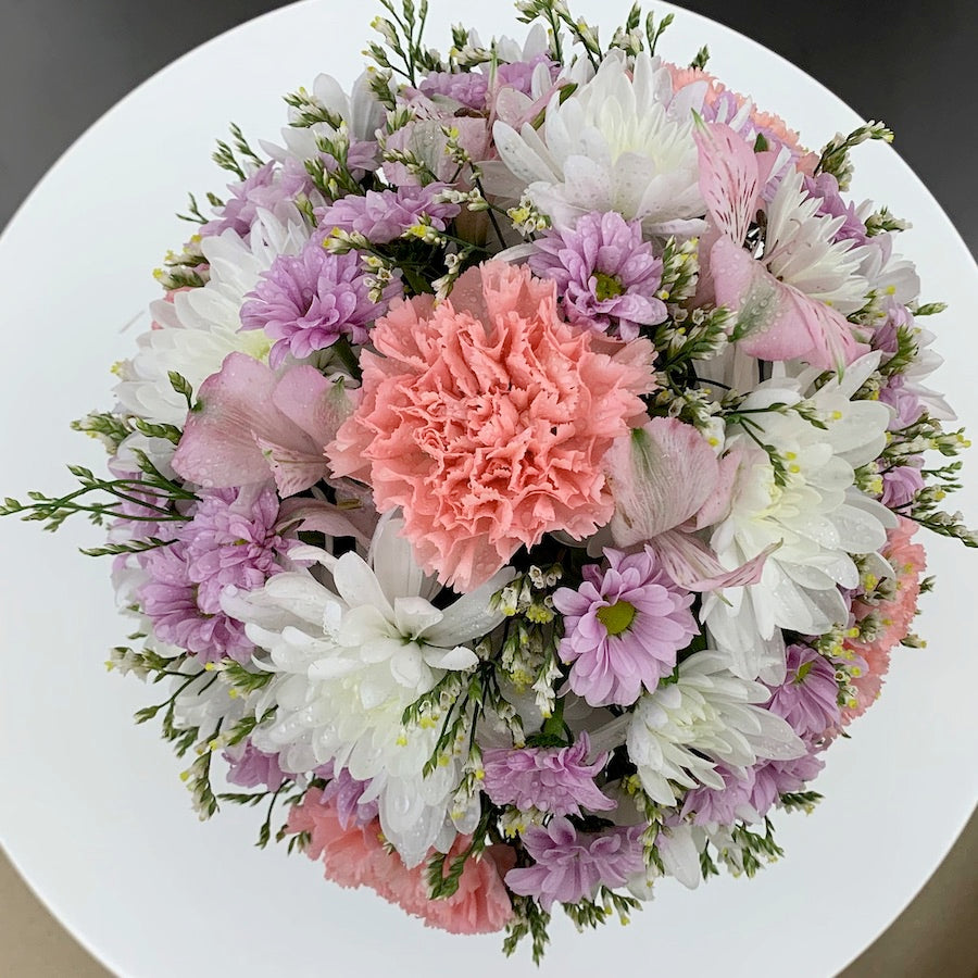 Pastel Floral Centerpiece