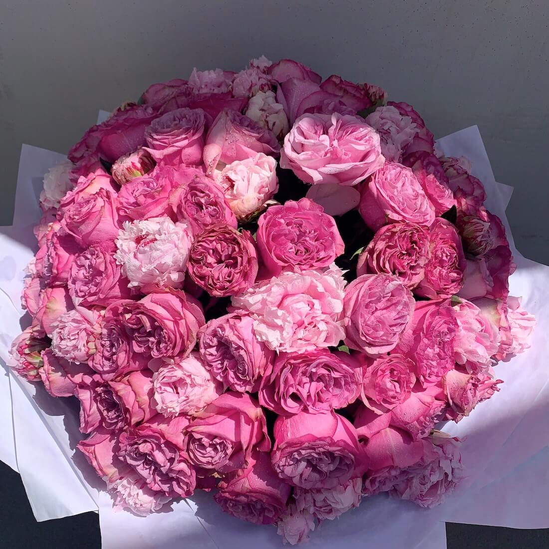 Think of Pink Roses Bouquet