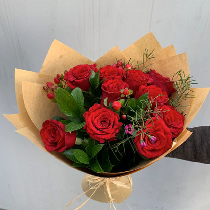 Classic Love Red Roses Bouquet