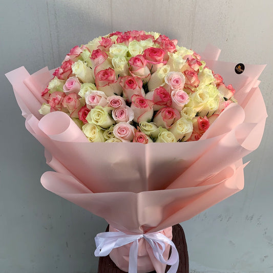 Luxury Pink White Bouquet