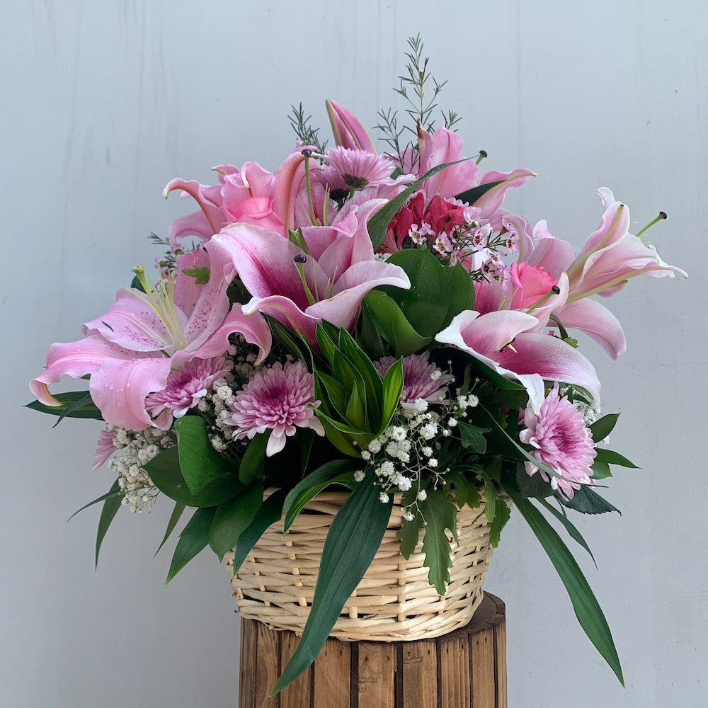 Pinky Pink Flower Arrangement